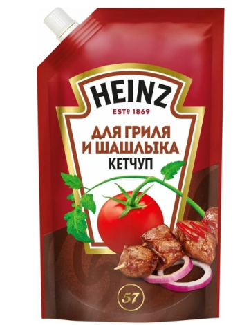 Кетчуп для гриля и шашлыка Heinz 320 г