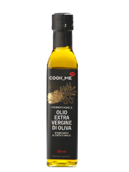 Масло оливковое Extra Virgin COOK_ME PRO с белым трюфелем 0,25 л стекло 