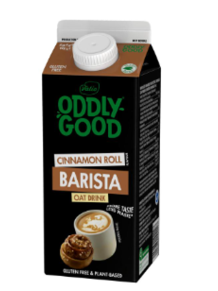 Овсяный напиток Valio Oddlygood Barista 750г со вкусом корицы и кардамона для кофе