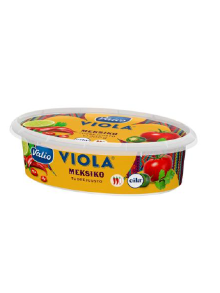 Плавленый сыр Valio Viola Mexico tuorejuusto laktoositon 200г без лактозы