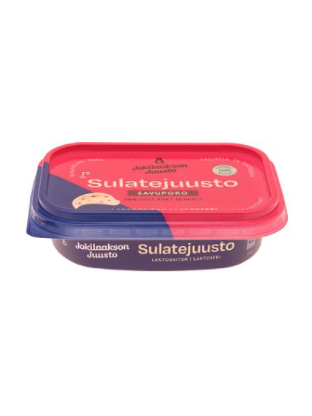 Сыр плавленый с копченой олениной Jokilaakson Juusto Sulatejuusto savuporo 200г