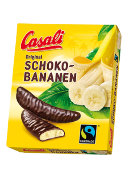 Банановое суфле шоколаде Casali 150г
