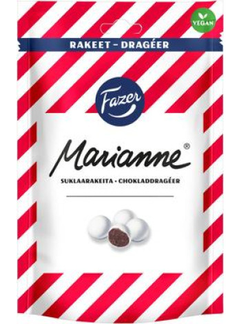 Шоколадные шарики с мятом Fazer Marianne 175г 
