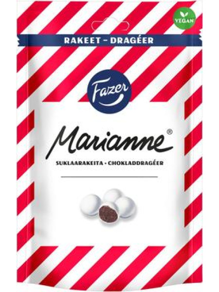 Шоколадные шарики с мятом Fazer Marianne 175г 