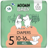 Подгузники для детей Moomin Baby Diapers № 5 10-16 кг 40шт