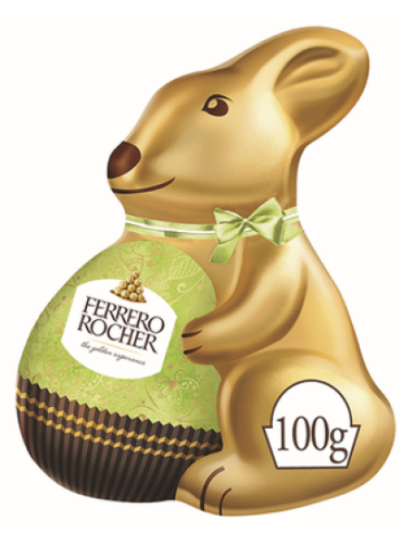 Шоколадный пасхальный кролик FERRERO Rocher 100г
