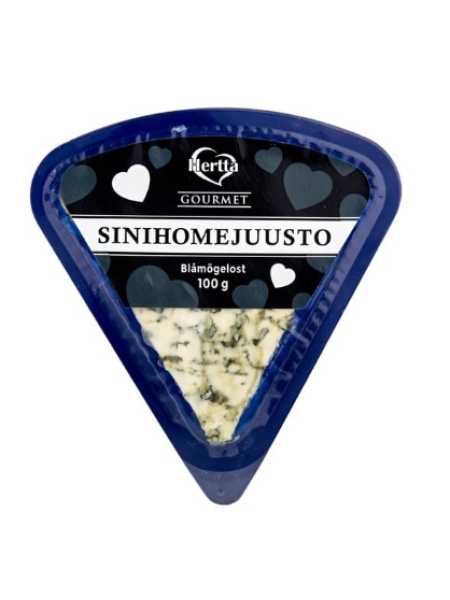 Сыр с голубой плесенью Hertta Gourmet sinihomejuusto 100г