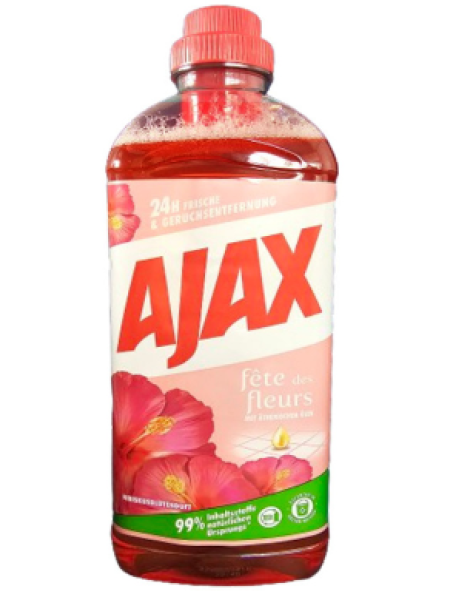 Очиститель универсальный AJAX цветок гибискуса 1л