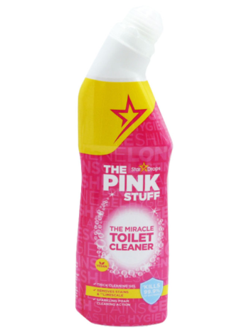 Гель для мытья туалета Pink Stuff Stardrops 750мл
