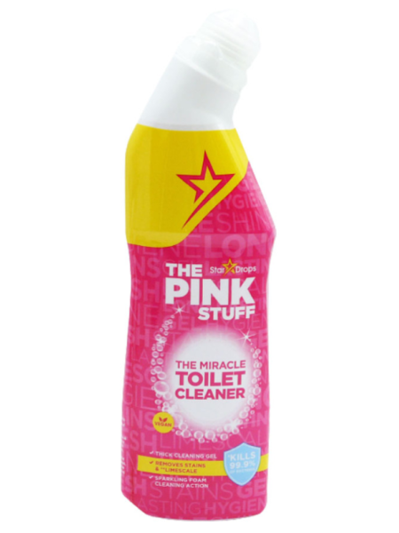 Гель для мытья туалета Pink Stuff Stardrops 750мл