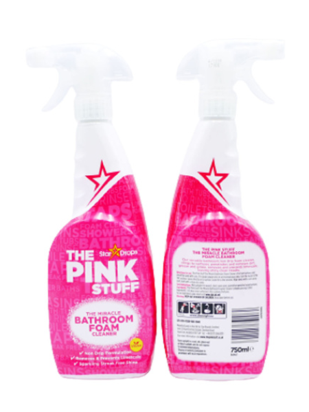 Очиститель-спрей для ванной The Pink Stuff Stardrops 750мл