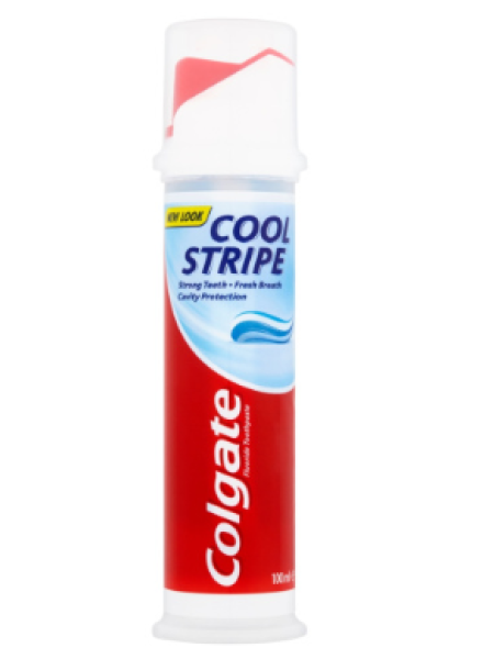 Зубная паста Colgate Cool Stripe 100мл помпа