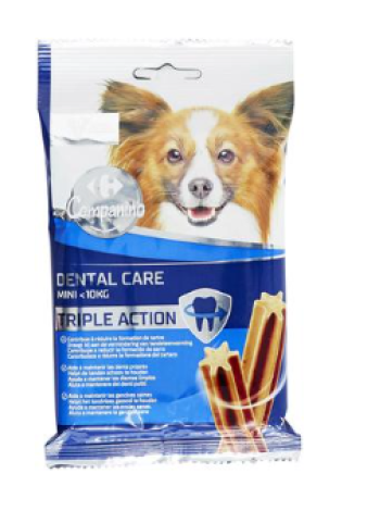 Жевательные палочки для собак Carrefour Dental medium-maxi 7шт