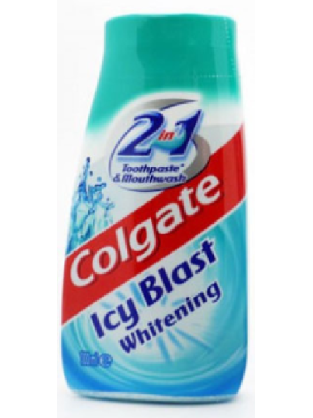 Зубная паста Colgate Icy Blast Whitening 100 мл отбеливающая