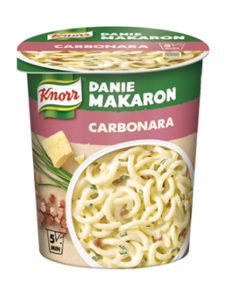 Готовая паста Карбонара Knorr Snack Pot  92г