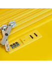 Набор чемоданов Alezar Lux Digitex, желтый (20 дюймов, 24 дюйма, 28 дюймов)