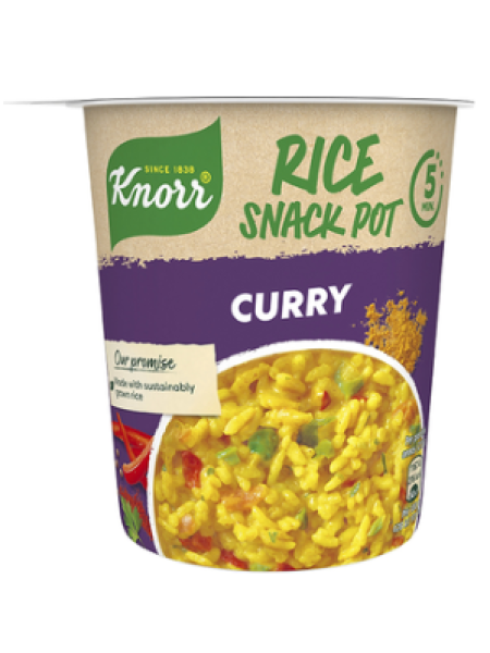 Готовая еда Knorr Snack Pot Rice & Curry 73г