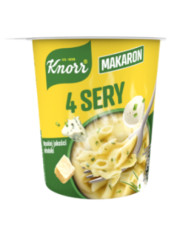Готовая паста четыре сыра Knorr 66г 