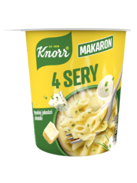 Готовая паста четыре сыра Knorr 66г 