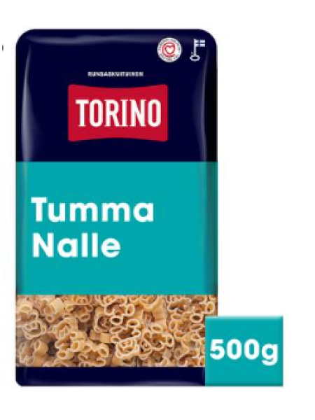 Макароны в форме мишки Torino Tumma Nalle 500г