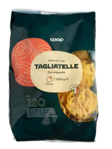 Паста Тальятелле Coop Tagliatelle 500 г 