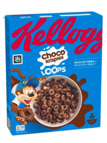 Сухой завтрак шоколадные колечки KELLOGG'S Coco Pops 285г