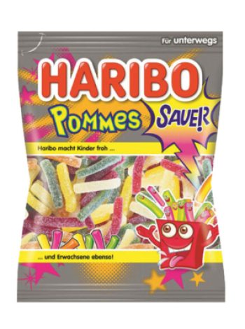 Жевательные конфеты Haribo Pommes Saver 100г