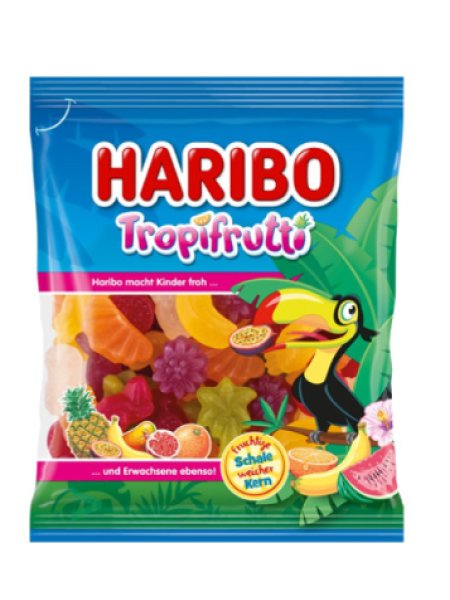 Ассорти жевательных конфет Haribo TropiFrutti 175г