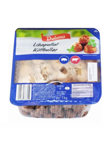 Финские фрикадельки Dulano Lihapullat 1 кг