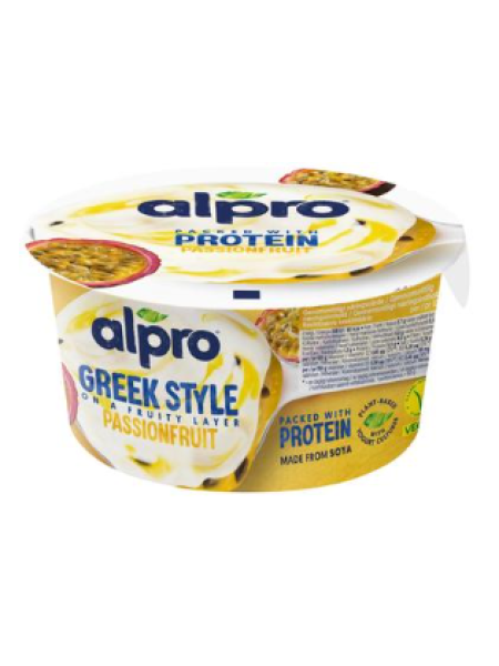 Соевый йогурт с маракуйя  Alpro Greek Style 150г