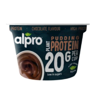 Протеиновый соевый пудинг Alpro Protein pudding suklaa 200г шоколадный 