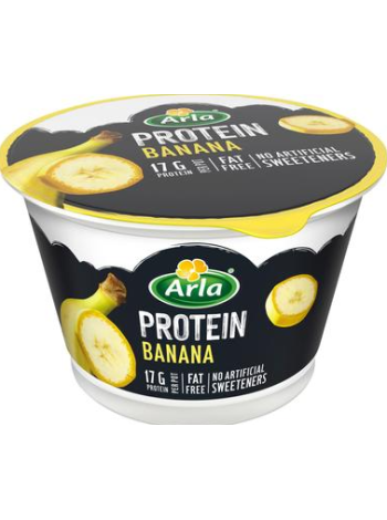 Творог протеиновый Arla Protein Banaanirahka 200 со вкусом банана без лактозы