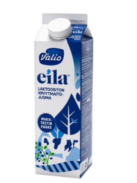 Легкий молочный напиток Valio Eila 1 л безлактозный