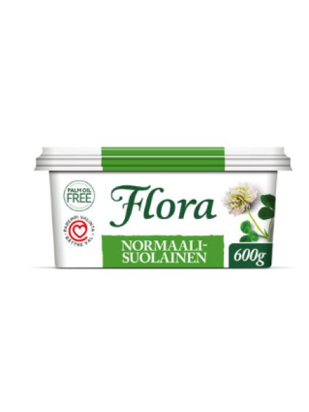Спред нормальной соли Flora Normaalisuolainen Margariini 600г