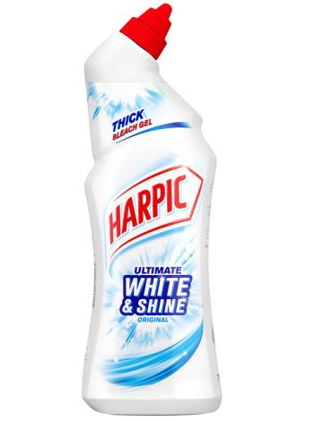 Очищающий гель Harpic Ultimate White Shine 750 мл 