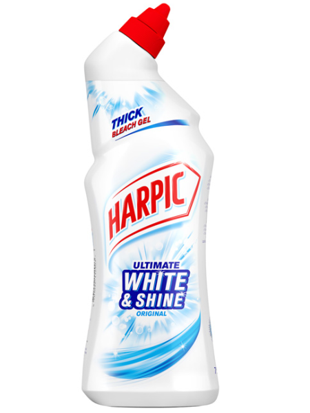Очищающий гель Harpic Ultimate White Shine 750 мл 