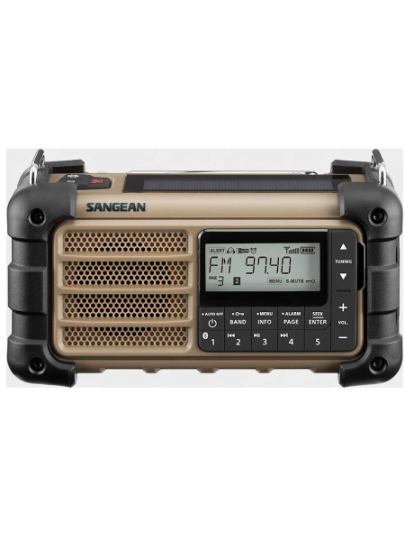 Аварийная радиостанция для экстремальных условий FM-радио Sangean MMR-99 Desert Tan
