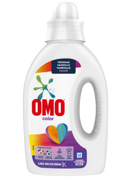 Жидкий концентрированный стиральный порошок Omo Color 920 мл