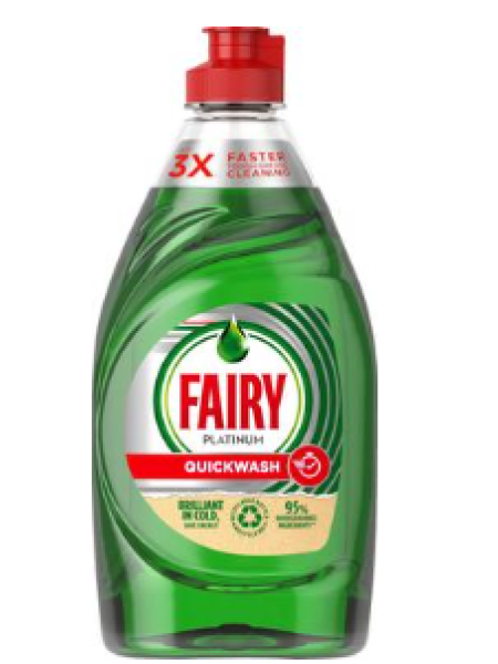 Жидкое средство для мытья посуды Fairy Platinum 350мл