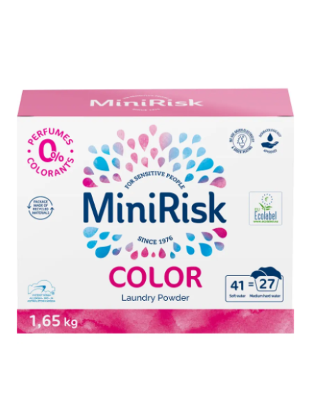 Стиральный порошок Mini Risk Color 1,65кг
