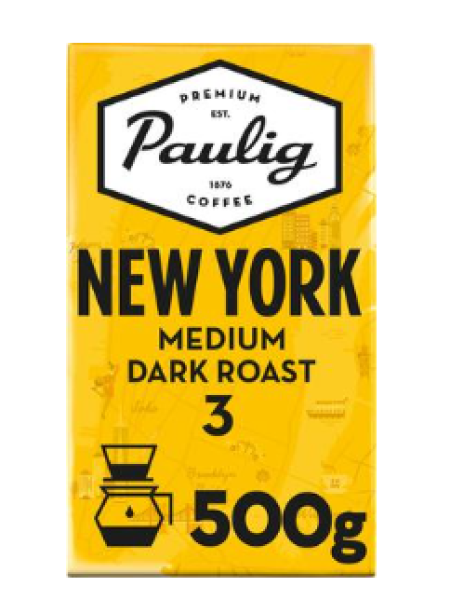 Молотый кофе Paulig Café New York UTZ 500г