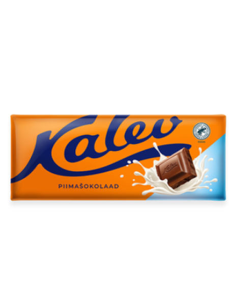 Плиточный молочный шоколад Kalev piimašokolaad 200г