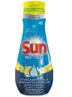 Гель для посудомоечной машины Sun All-in-1 Lemon 700мл