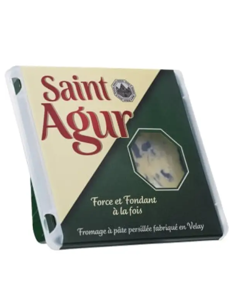 Французский сыр с плесенью Saint Agur 115 г