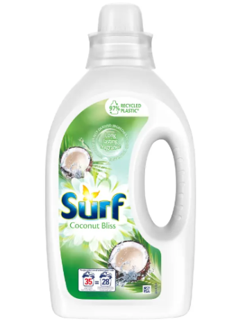 Жидкий стиральный порошок Surf Coconut Bliss 1400мл