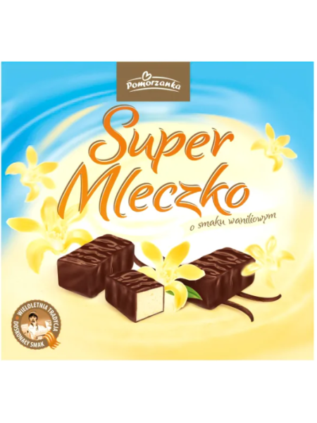 Суфле в молочном шоколаде POMORZANKA SUPER MLECZKO 190г