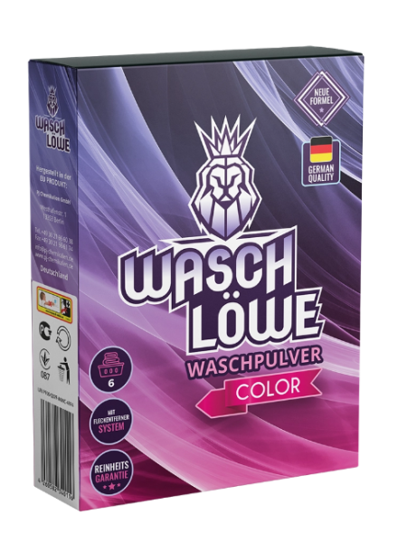 Стиральный порошок для цветного белья WaschLöwe Color 420г