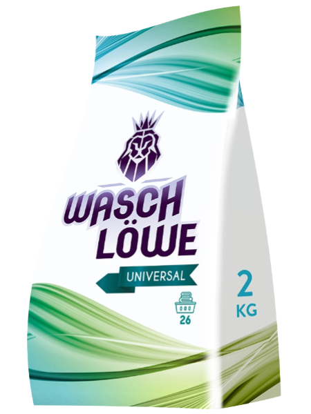 Стиральный порошок для белого и цветного белья Waschlöwe Universal 2кг