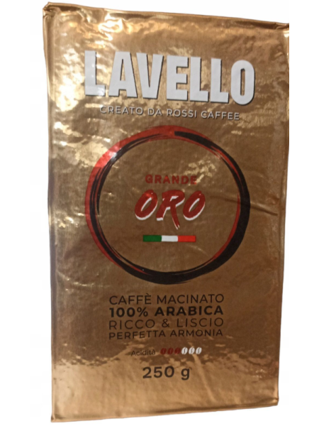 Кофе молотый LAVELLO Grande ORO 250г