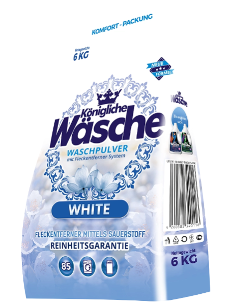 Стиральный порошок для белого белья Königliche Wäsche White 6кг